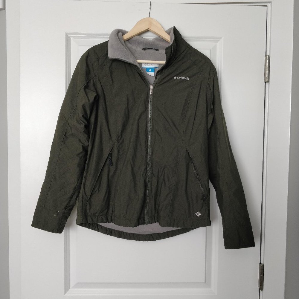 Columbia Sportswear Olive Cliff Hanger Jacket S